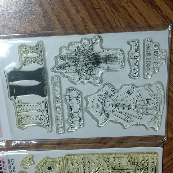 2 Rubber Cafe Sets NIP - Picture 3 of 3